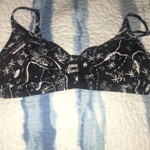 Old navy black bikini top size medium